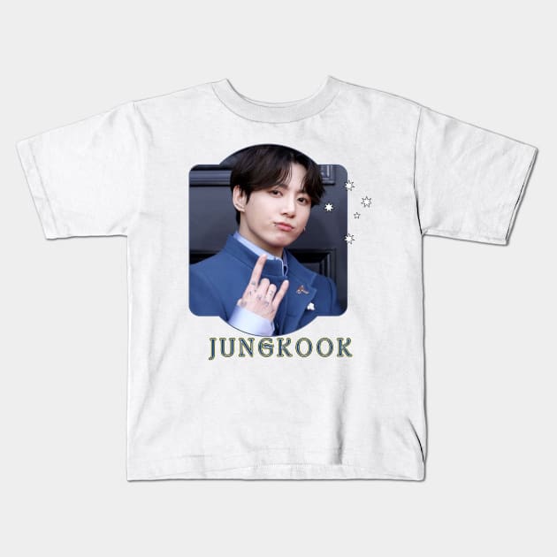 BTS Jungkook Kids T-Shirt by BOY MEET GIRL